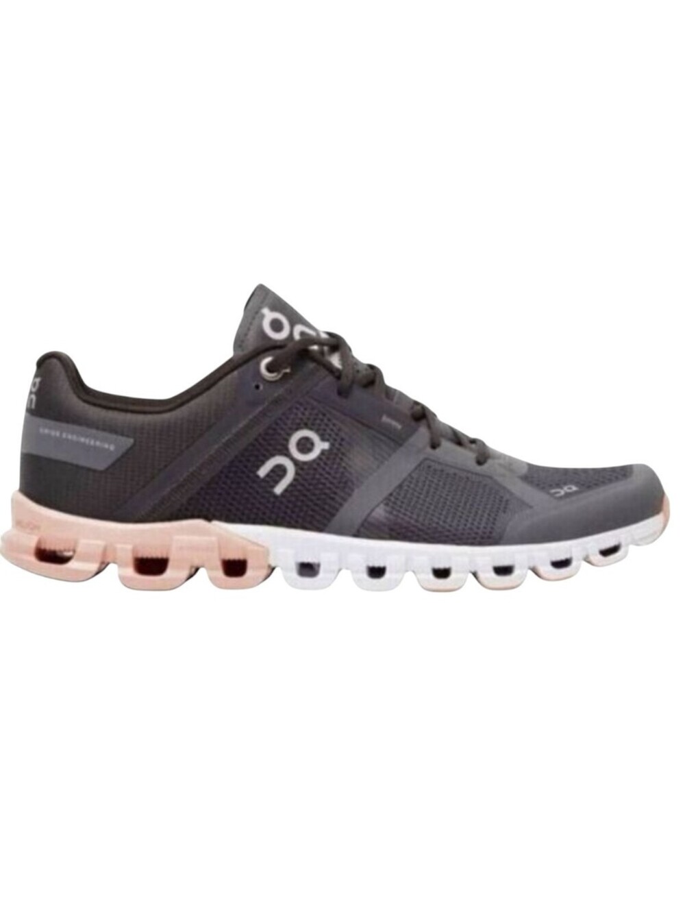 ON RUNNING Cloudflow 'Rock/Rose' Running Shoes Size 8.5
